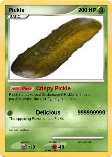 Pokemon Pickle