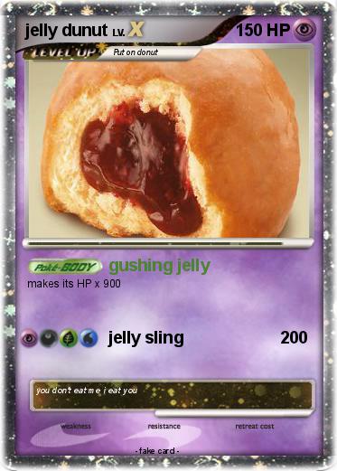 Pokemon jelly dunut