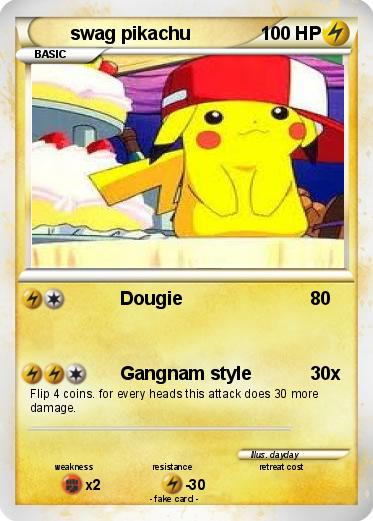 Pokemon swag pikachu