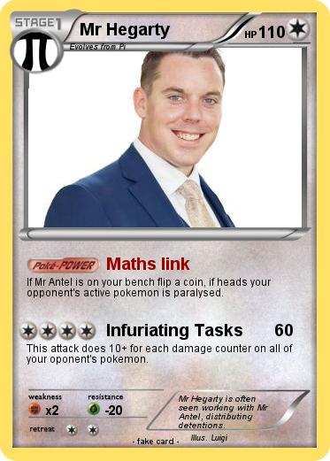 Pokemon Mr Hegarty