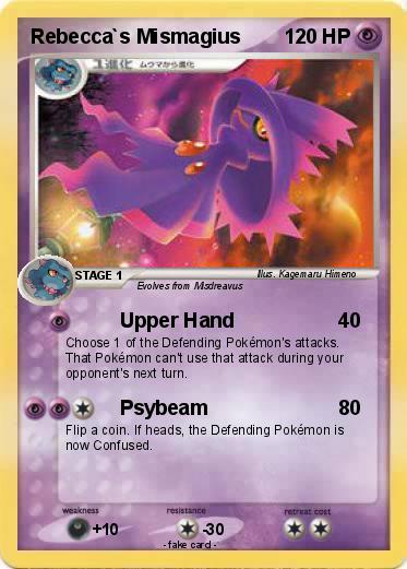 Pokemon Rebecca`s Mismagius