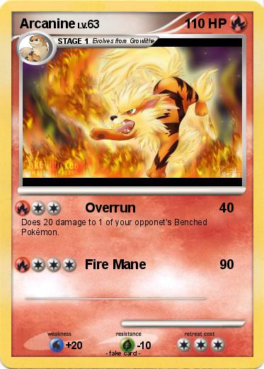 Pokemon Arcanine