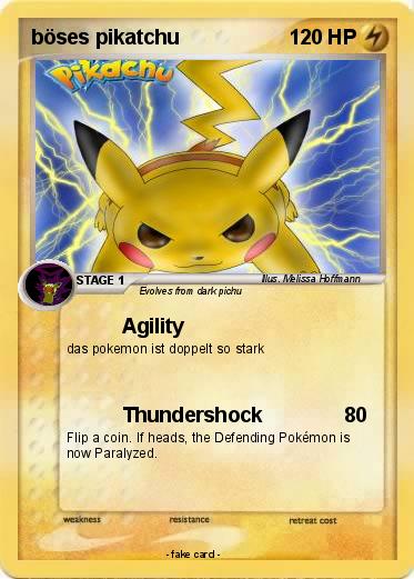 Pokemon böses pikatchu