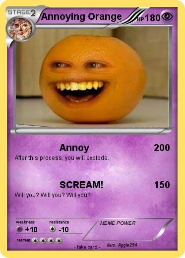 Pokemon Annoying Orange