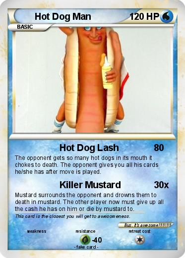 Pokemon Hot Dog Man