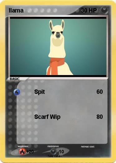 Pokemon llama