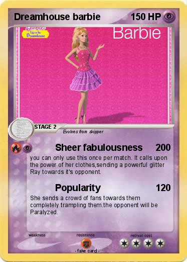 Pokemon Dreamhouse barbie