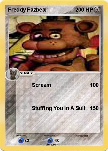Pokemon Freddy Fazbear