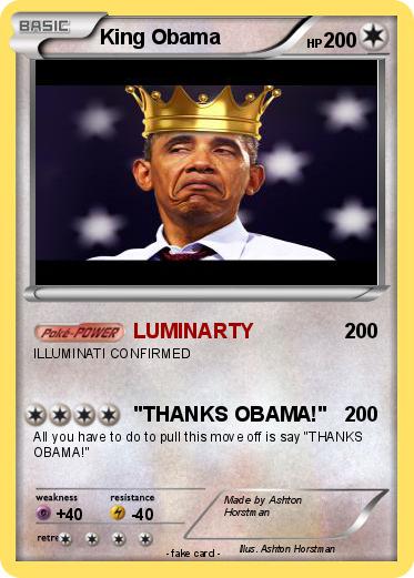 Pokemon King Obama