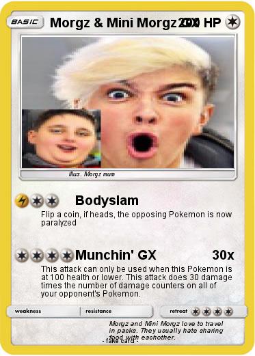 Pokemon Morgz & Mini Morgz GX