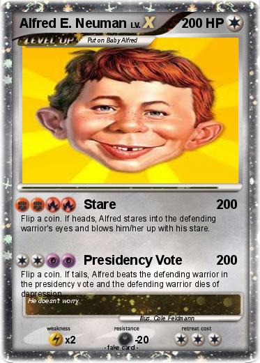 Pokemon Alfred E. Neuman