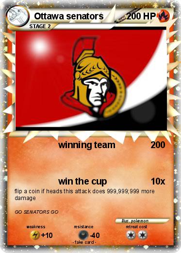 Pokemon Ottawa senators