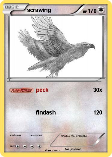 Pokemon scrawing