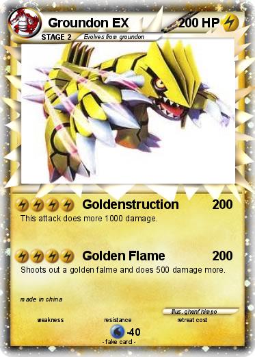 Pokemon Groundon EX