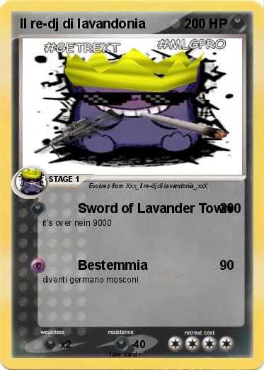 Pokemon Il re-dj di lavandonia