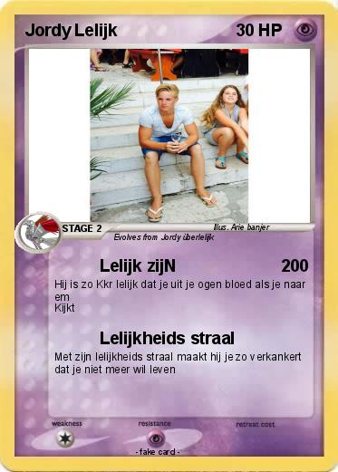 Pokemon Jordy Lelijk