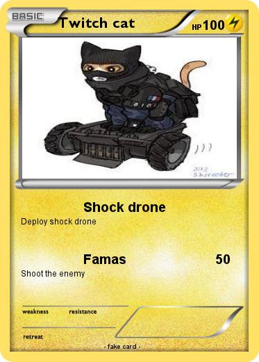 Pokemon Twitch cat