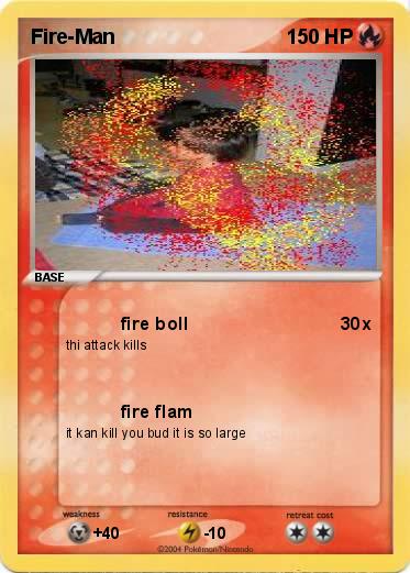 Pokemon Fire-Man