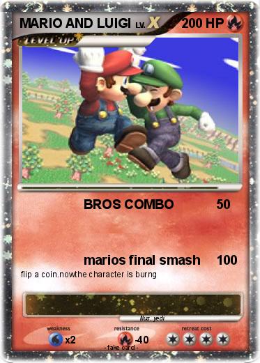 Pokemon MARIO AND LUIGI