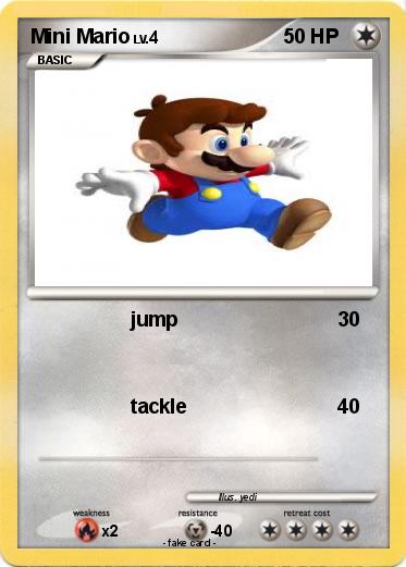 Pokemon Mini Mario