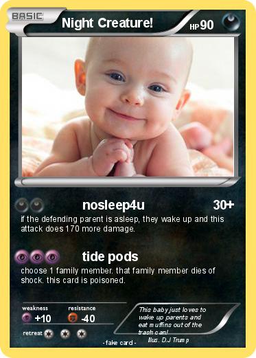 Pokemon Night Creature!