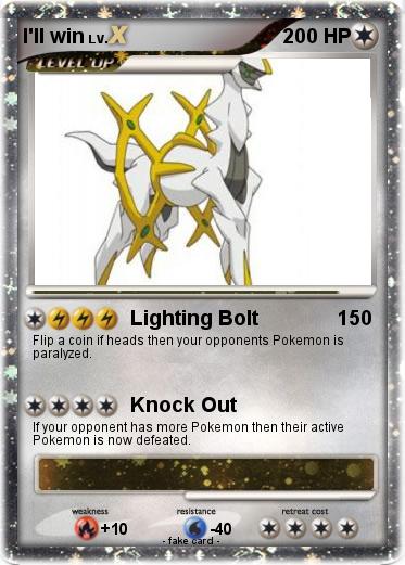 Pokemon I'll win