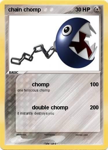 Pokemon chain chomp