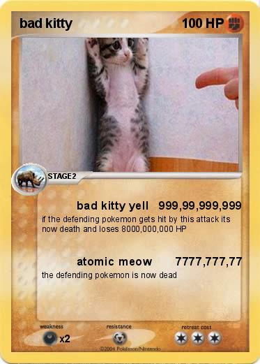 Pokemon bad kitty