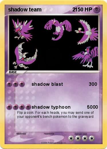 Pokemon shadow team                     2