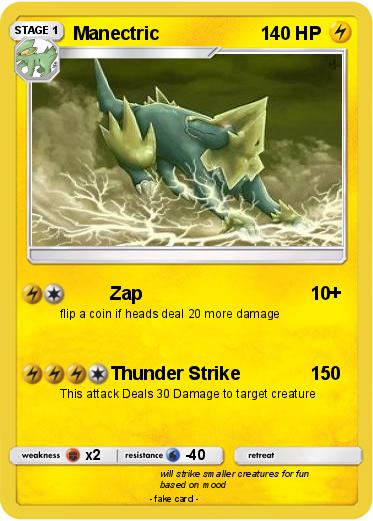 Pokemon Manectric Pokemon Manectric