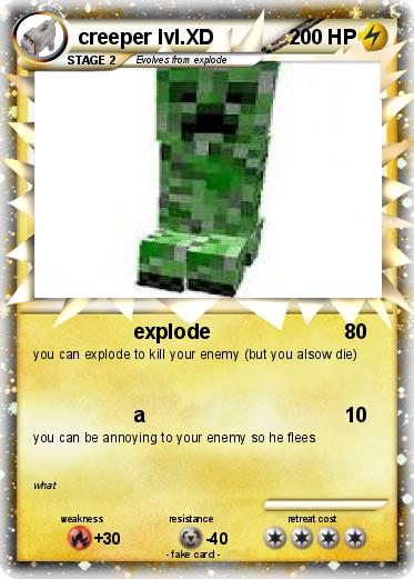 Pokemon creeper lvl.XD