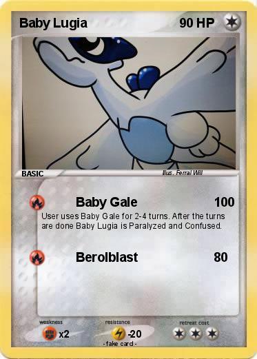 Pokemon Baby Lugia