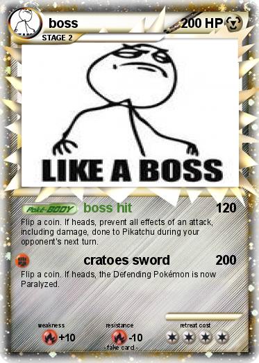 Pokemon boss