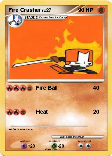 Pokemon Fire Crasher