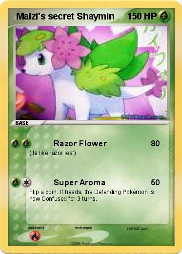 Pokemon  Maizi's secret Shaymin