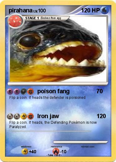 Pokemon pirahana