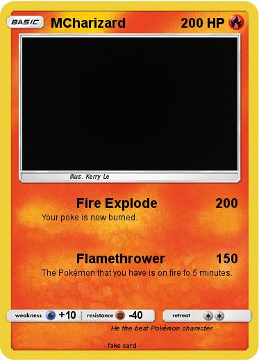 Pokemon MCharizard