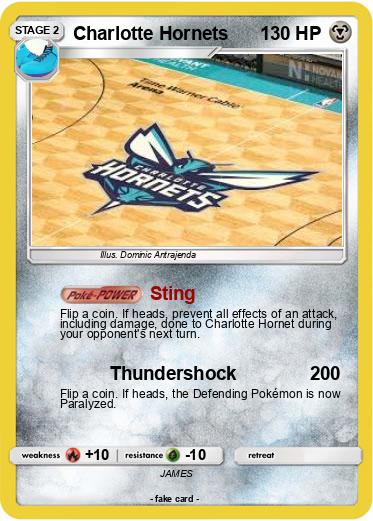 Pokemon Charlotte Hornets