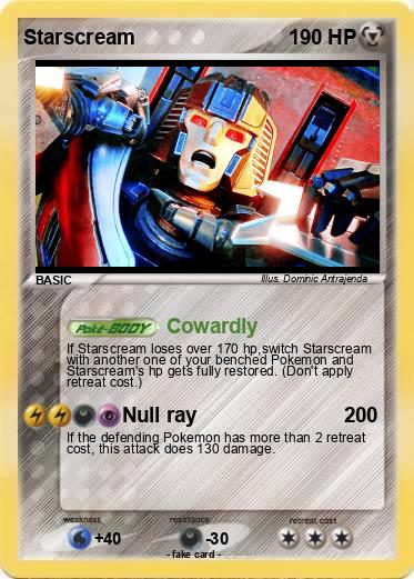 Pokemon Starscream