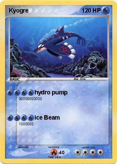 Pokemon Kyogre