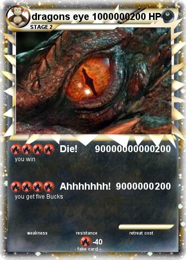 Pokemon dragons eye 1000000