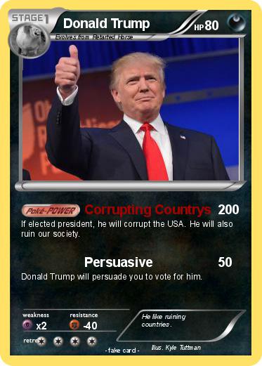 Pokemon Donald Trump