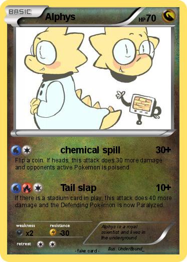 Pokemon Alphys