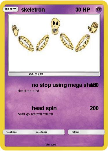 Pokemon skeletron