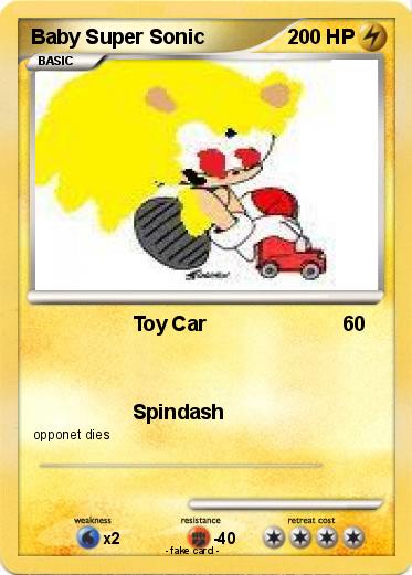 Pokemon Baby Super Sonic