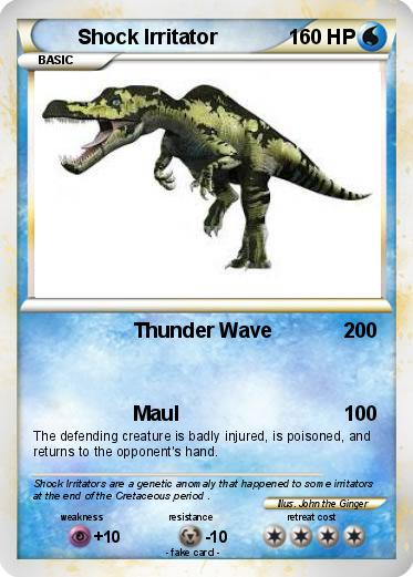 Pokemon Shock Irritator