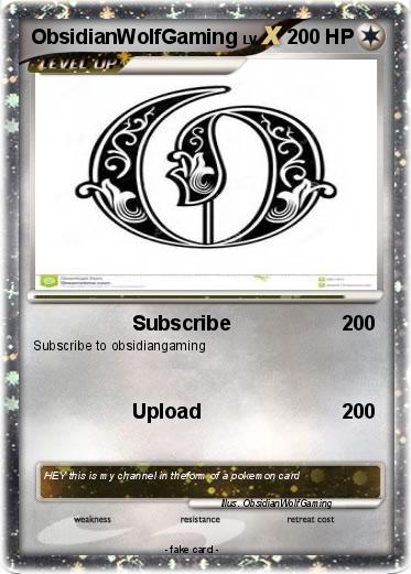 Pokemon ObsidianWolfGaming