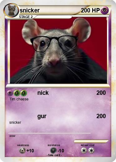 Pokemon snicker