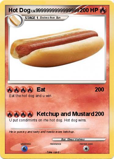 Pokemon Hot Dog