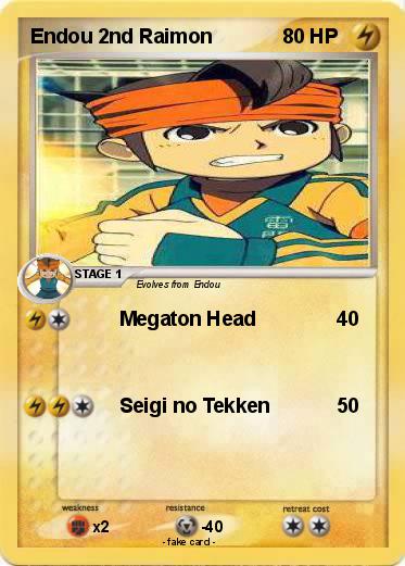 Pokemon Endou 2nd Raimon